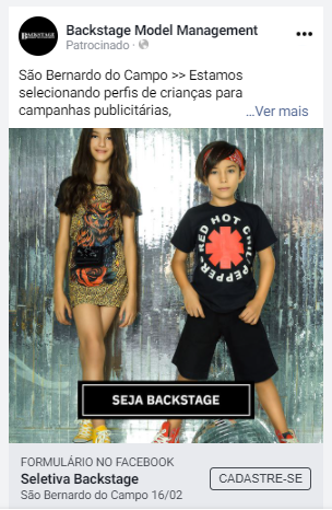 Marketing Digital para Backstage Model