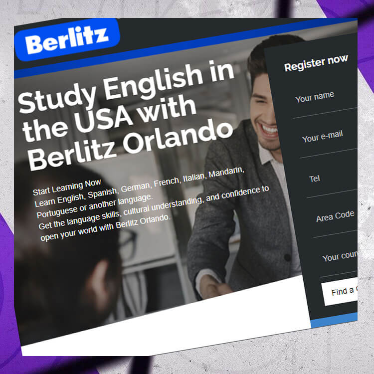 Novo Site Berlitz Idiomas